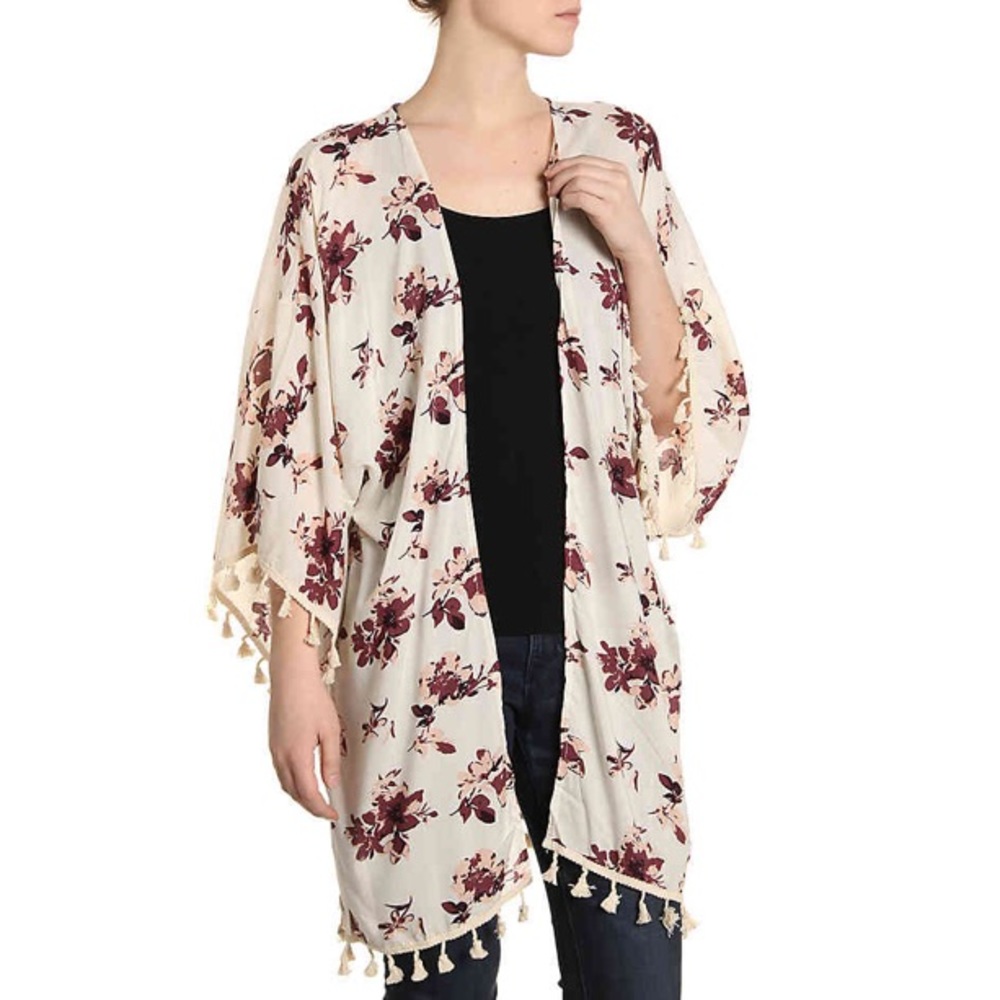 Floral kimono